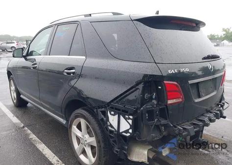 2016 Mercedes-Benz Gle 350 4Matic из США, поврежденный, VIN 4JGDA5HB2GA704220